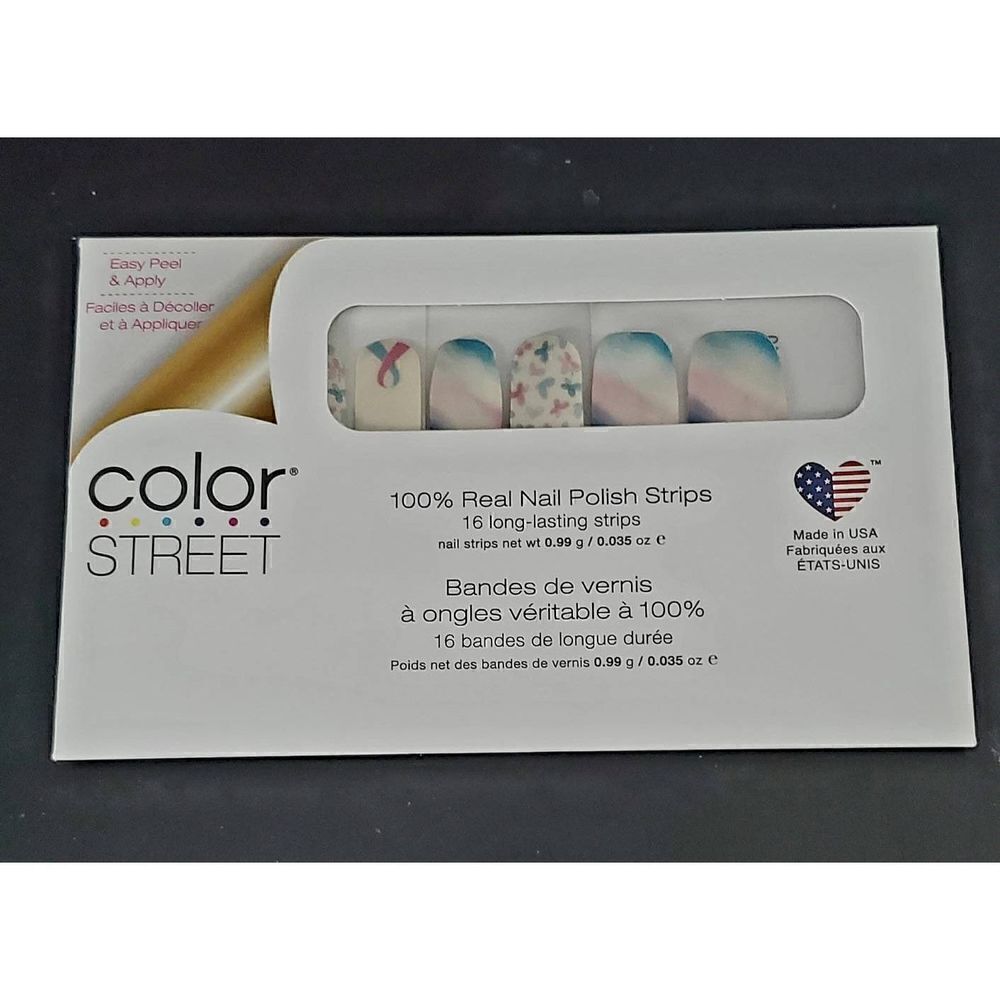 NEW IN PACKAGE RETIRED COLOR STREET NAIL POLISH STRIPS